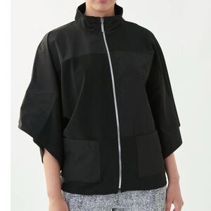 Brand New! Joseph Ribkoff Black Zip-Up Jacket  – Size M